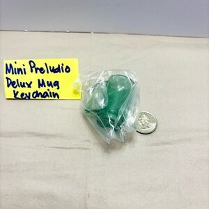 Tupperware Green Mini Preludio Deluxe Mug Keychain